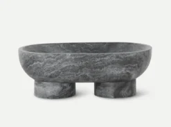 Alza Bowl Black Marble