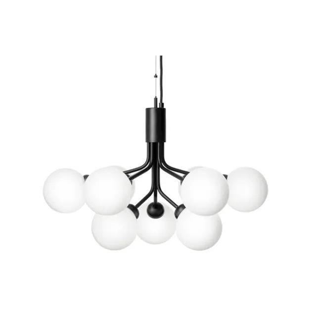 Apiales 9, satin black/opal