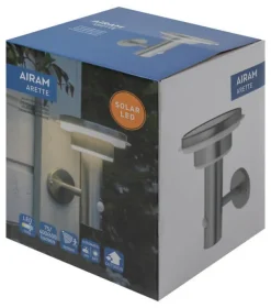 Arette vegglampe Utendørs, Solcelle