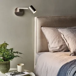 Ascoli Swing Matt Nikkel -Leselampe