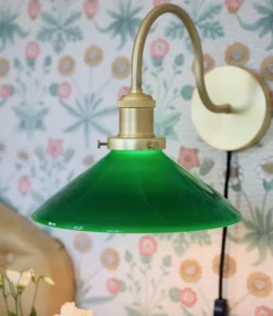 Axel vegglampe -Grønn