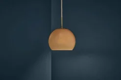 Ball Glass Pendel -Amber Ø18