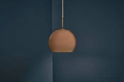 Ball Glass Pendel -Cappuccino Ø18