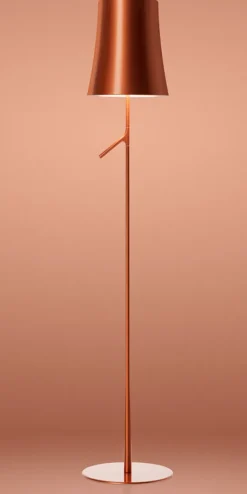 Birdie – gulvlampe – kobber