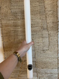 Blokklys -H50 x Ø3,6 -Hvit