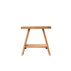 Bord / Taburet Tera – Teak