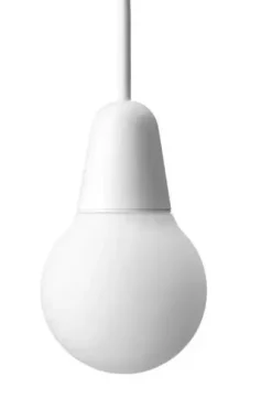 Bulb Fiction pendel matt hvit