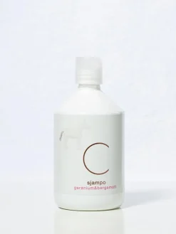 C sjampo geranium og bergamott 500ml