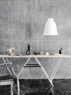 Caravaggio P3 pendel matt hvit