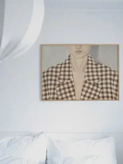 Check Shirt 50 x 70 cm