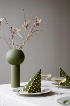 Cooee Serviett Dots Olive