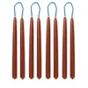 Dipped Candles, Rust – Set of 8