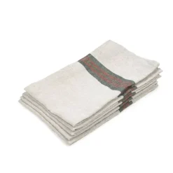 Dock kjøkkenhåndkle -Green Stripe