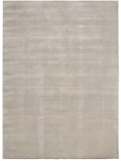 Earth bamboo gulvteppe – farge soft grey