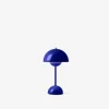 Flowerpot oppladbar bordlampe VP9, Cobalt Blue