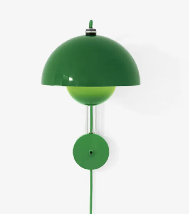 Flowerpot vegg VP8, Signal green