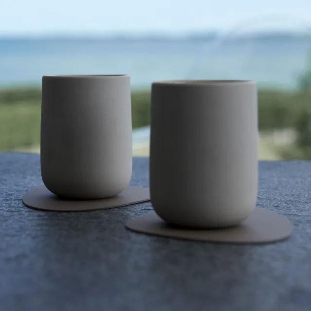 Glass mat curve Brown