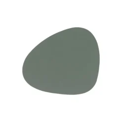Glass mat curve Pastel Green