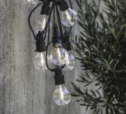 Glow lyslenke Utendørs , Sort -8,7m