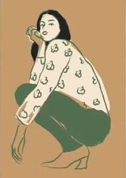 Happy Squat 50×70 m/eikeramme