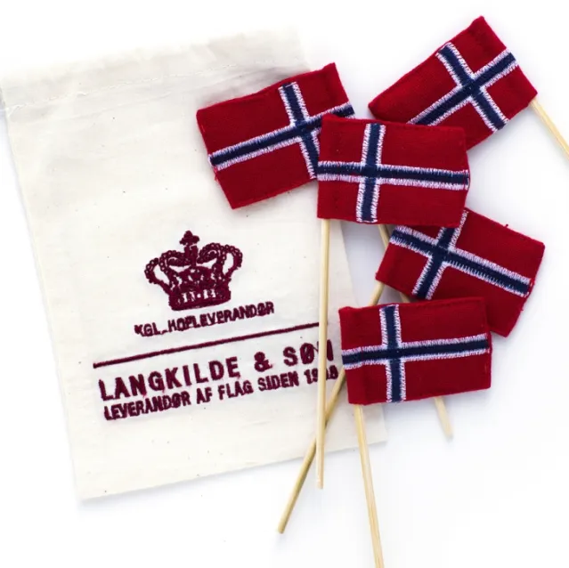 Kakeflagg – 5 stk