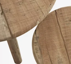 Krakk i resirkulert tre.