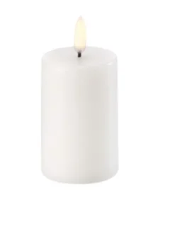 LED Kubbelys – Hvit Ø5×7,5 cm