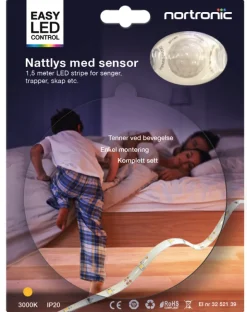 LED Nattlys med sensor
