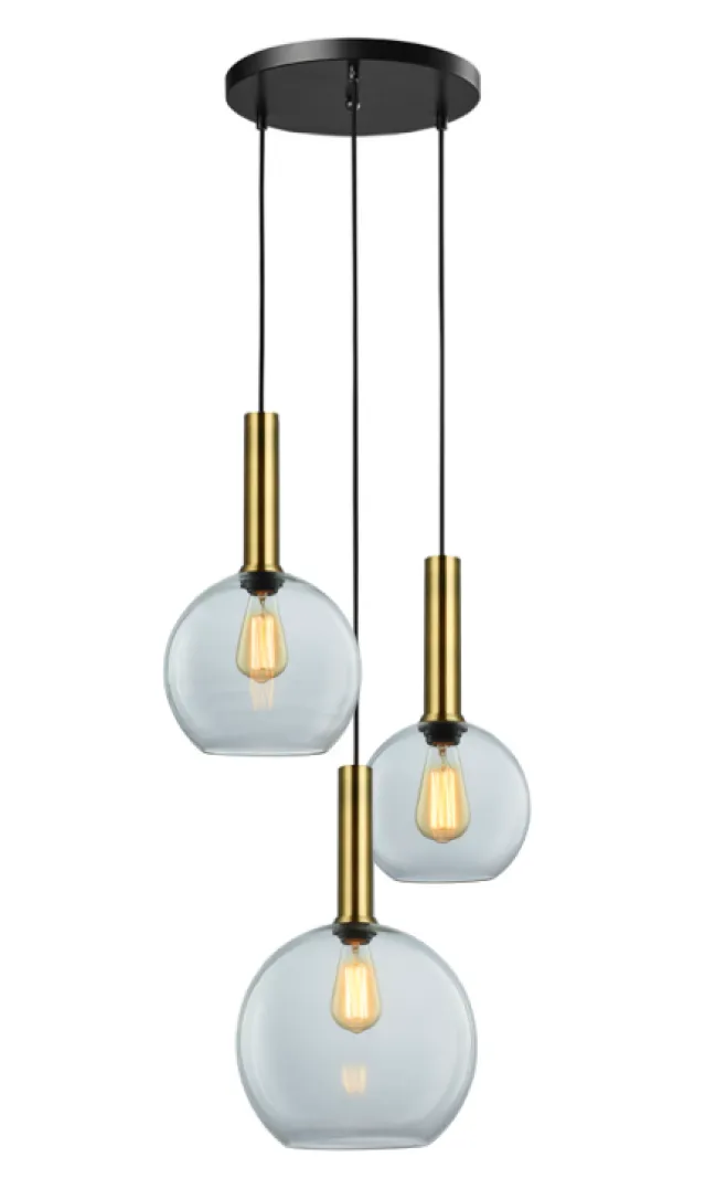 Less Pendel 3 -Messing