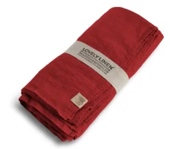 Linduk -145 x 250 cm -Rød