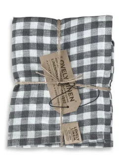 Lin-Kjøkkenhåndkle