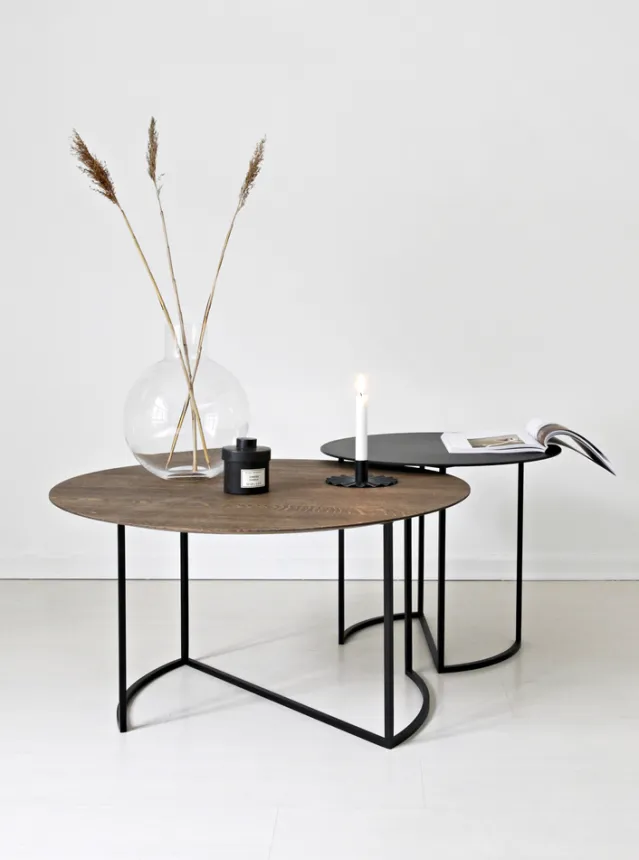 Ljå Coffee Table – Smoked Oak