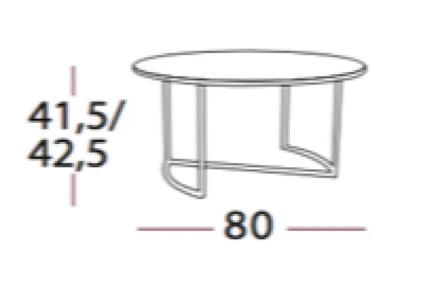Ljå Coffee Table – Smoked Oak