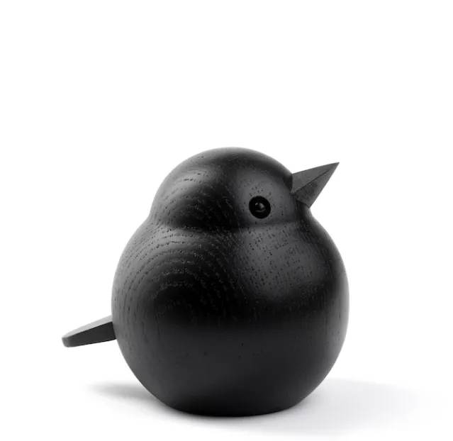 Mama Sparrow – black stained oak