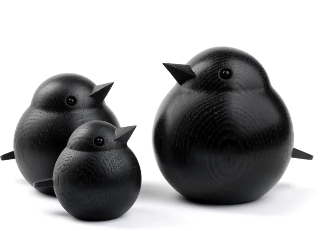 Mama Sparrow – black stained oak