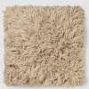 Meadow High Pile Cushion – Light Sand