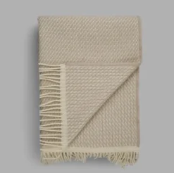 Mello -Warm Grey Pledd