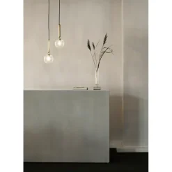 Miira 1, brass/optic clear