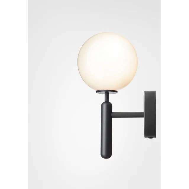 Miira wall, rock grey/opal