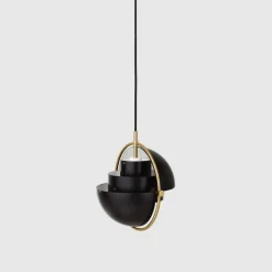 Multi-Lite Pendel – Charcoal black Brass small