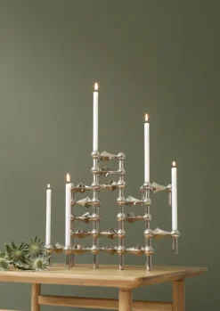 Nagel Candle Holder – Chrome