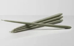 Nagel Candles, dusty green 6 pk