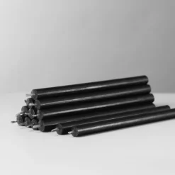 Nagel Candles sort, 12 pk