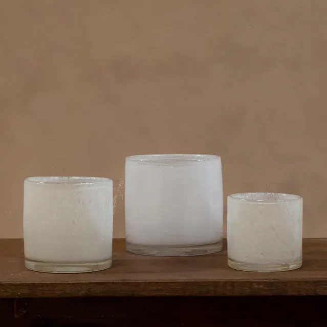 Nilla telysholder -Hvit, 8cm