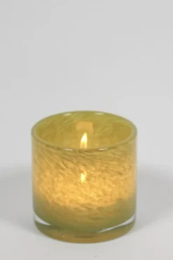 Nilla telysholder -Kiwigrønn, 8 cm