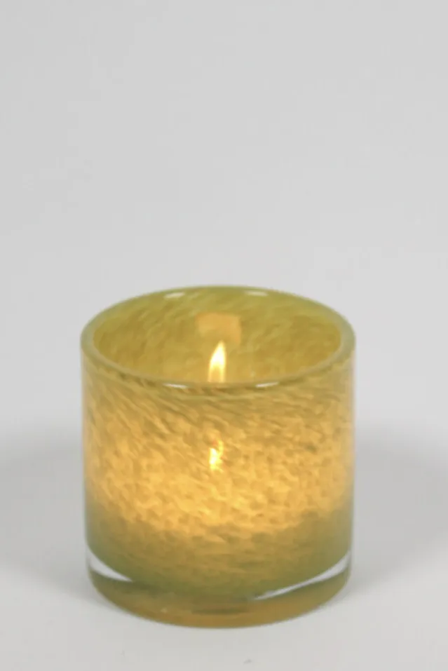 Nilla telysholder -Kiwigrønn, 8 cm