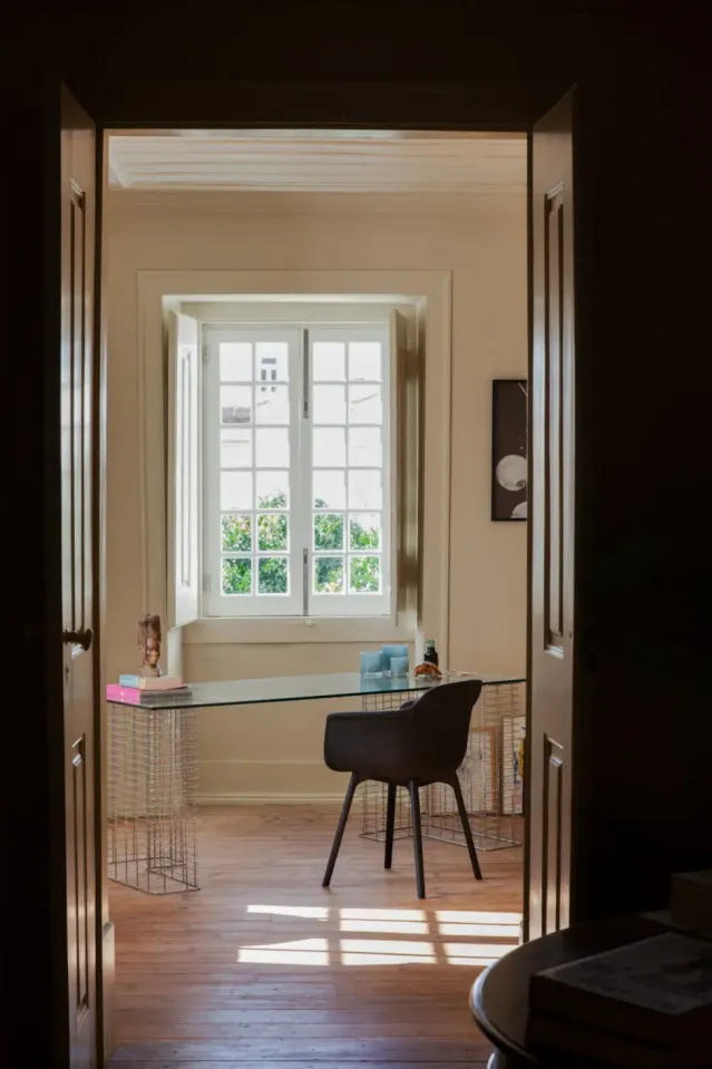 Nilla telysholder -Lysblå, 8cm