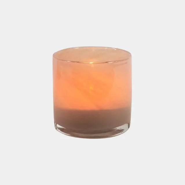 Nilla telysholder -Pudder, 10cm