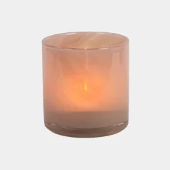 Nilla telysholder -Pudder, 12cm