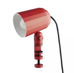 Noc Vegglampe m. klemme -Rød